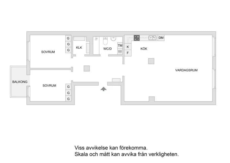 Planritning för Sundbybergs Torg 1d