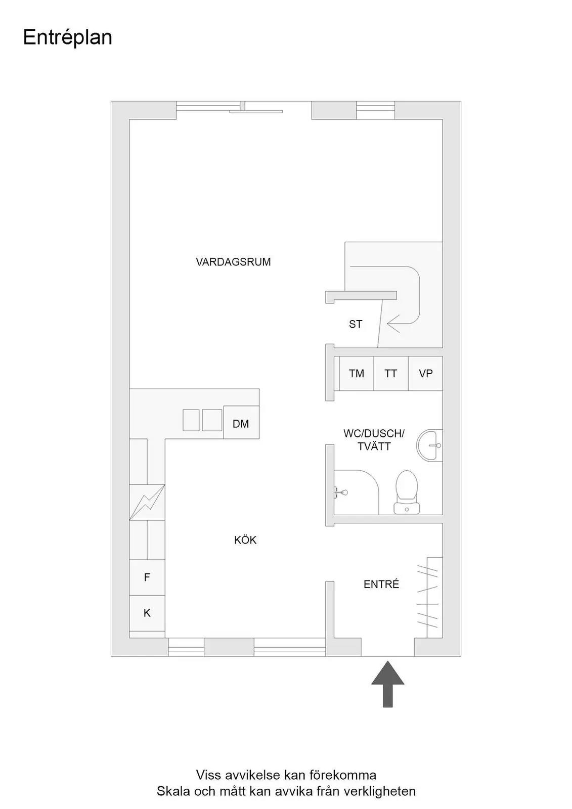 Floor plan for Hus 6