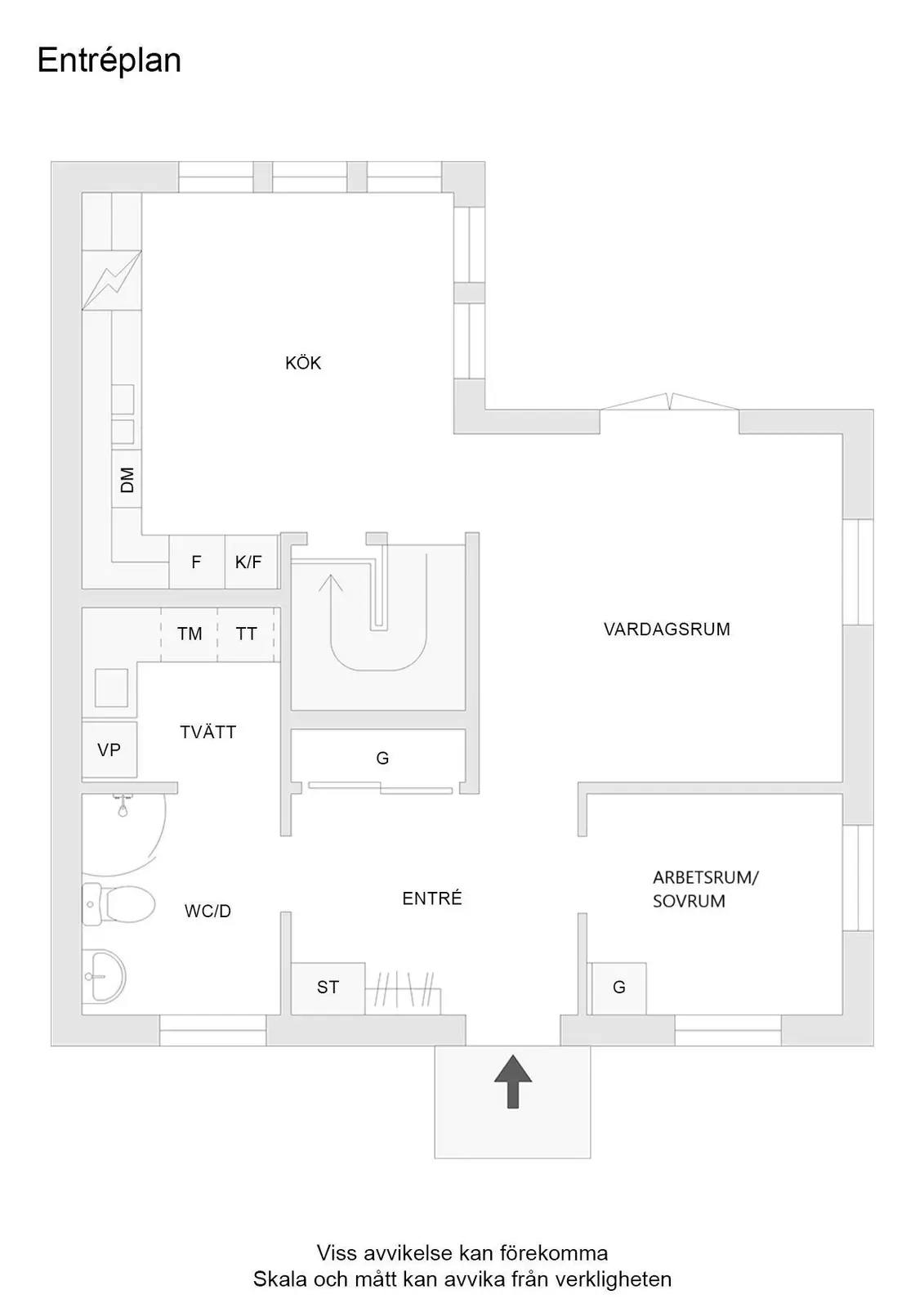 Floor plan for Hus 2