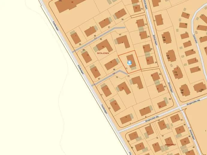Floor plan for Friluftsvägen 71