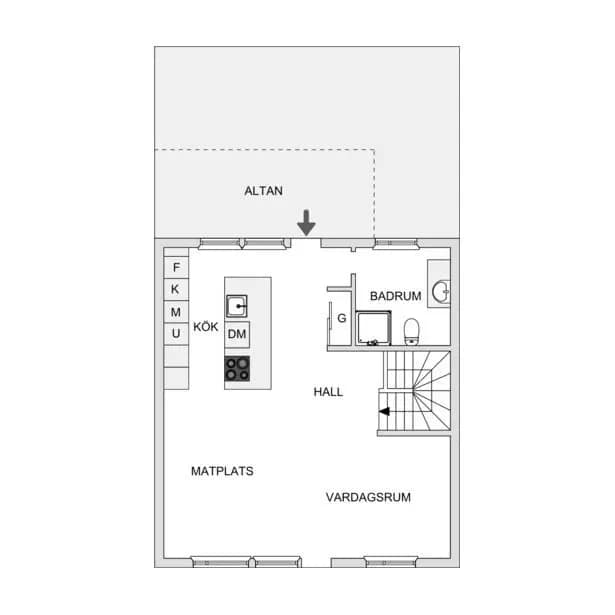 Floor plan for Örnholmsbrinken 58
