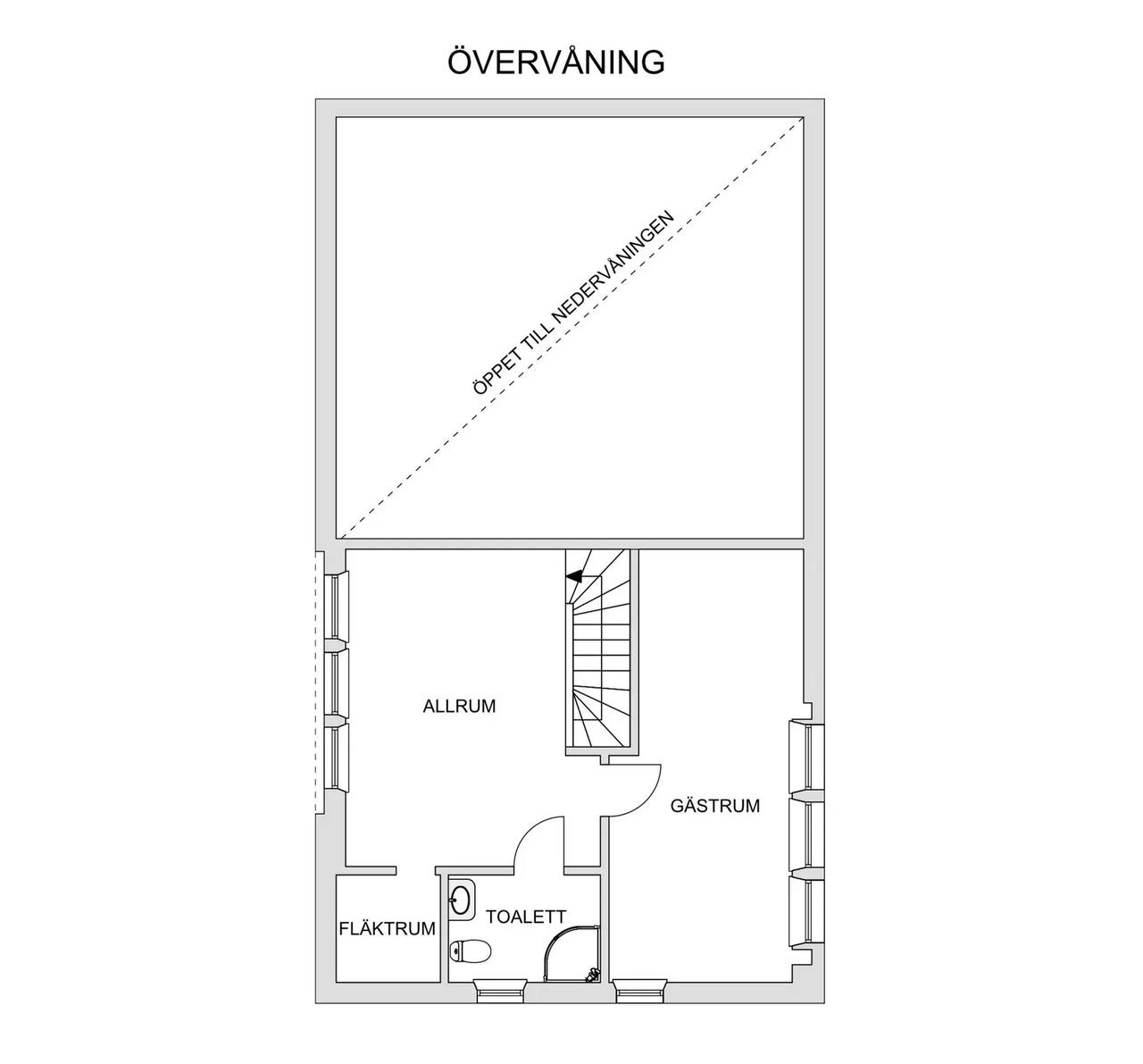 Floor plan for Boviksbadet 368