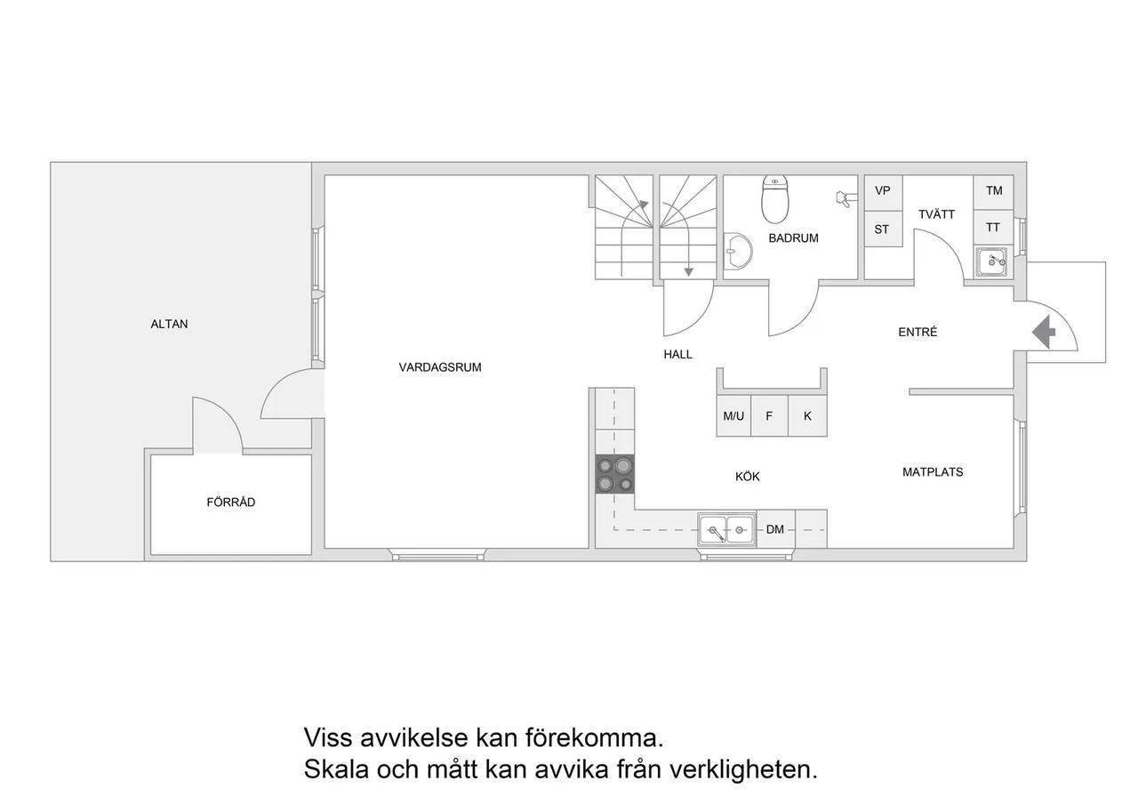 Floor plan for Norra Atriumvägen 12
