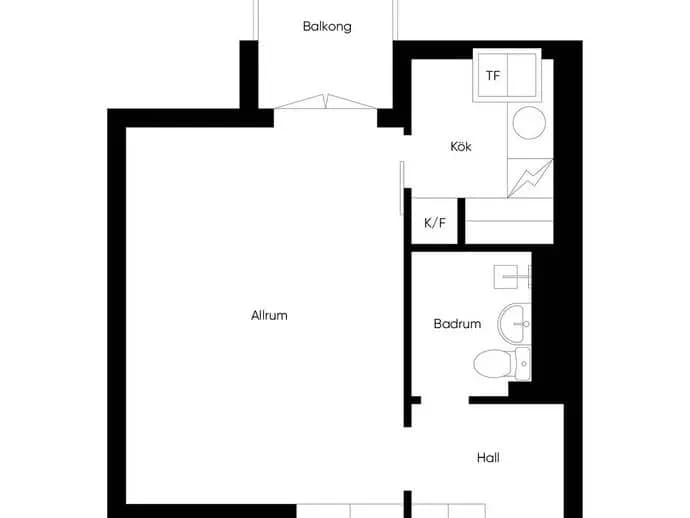 Floor plan for Lovisebergsvägen 10c