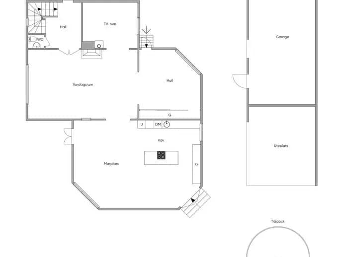 Planritning för Svarvaregatan 11