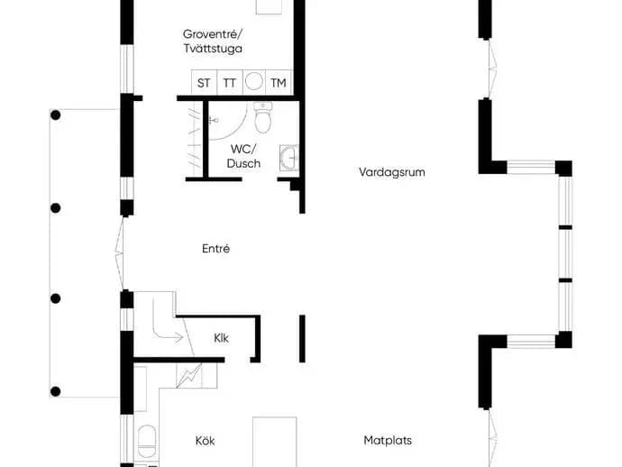 Floor plan for Älvesta säteri 22