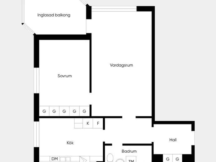 Floor plan for Häradsvägen 10