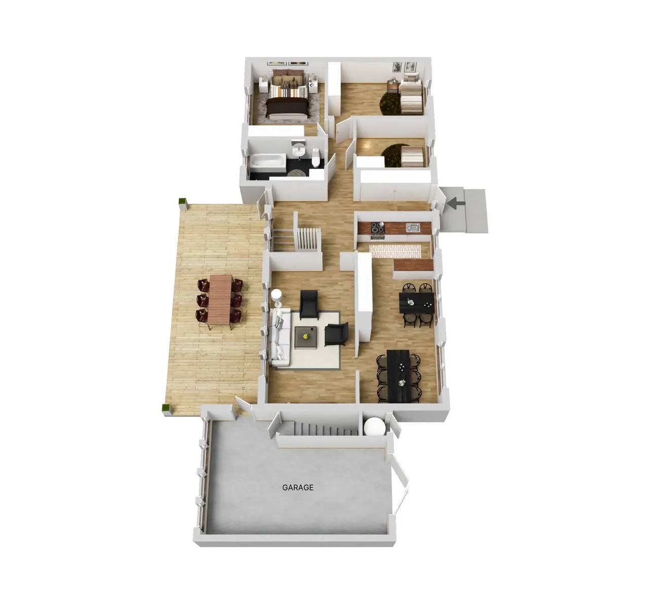 Floor plan for Nirs Matsvägen 8