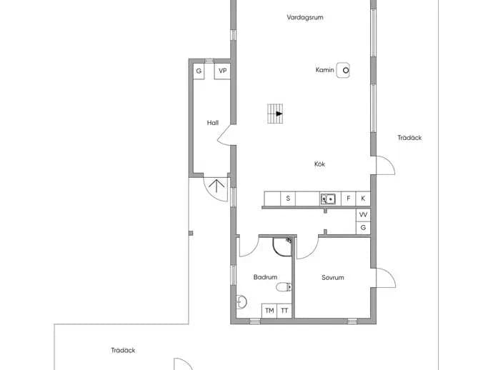 Planritning för Söderbodan 172
