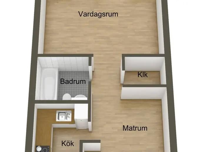 Floor plan for Timotejvägen 13