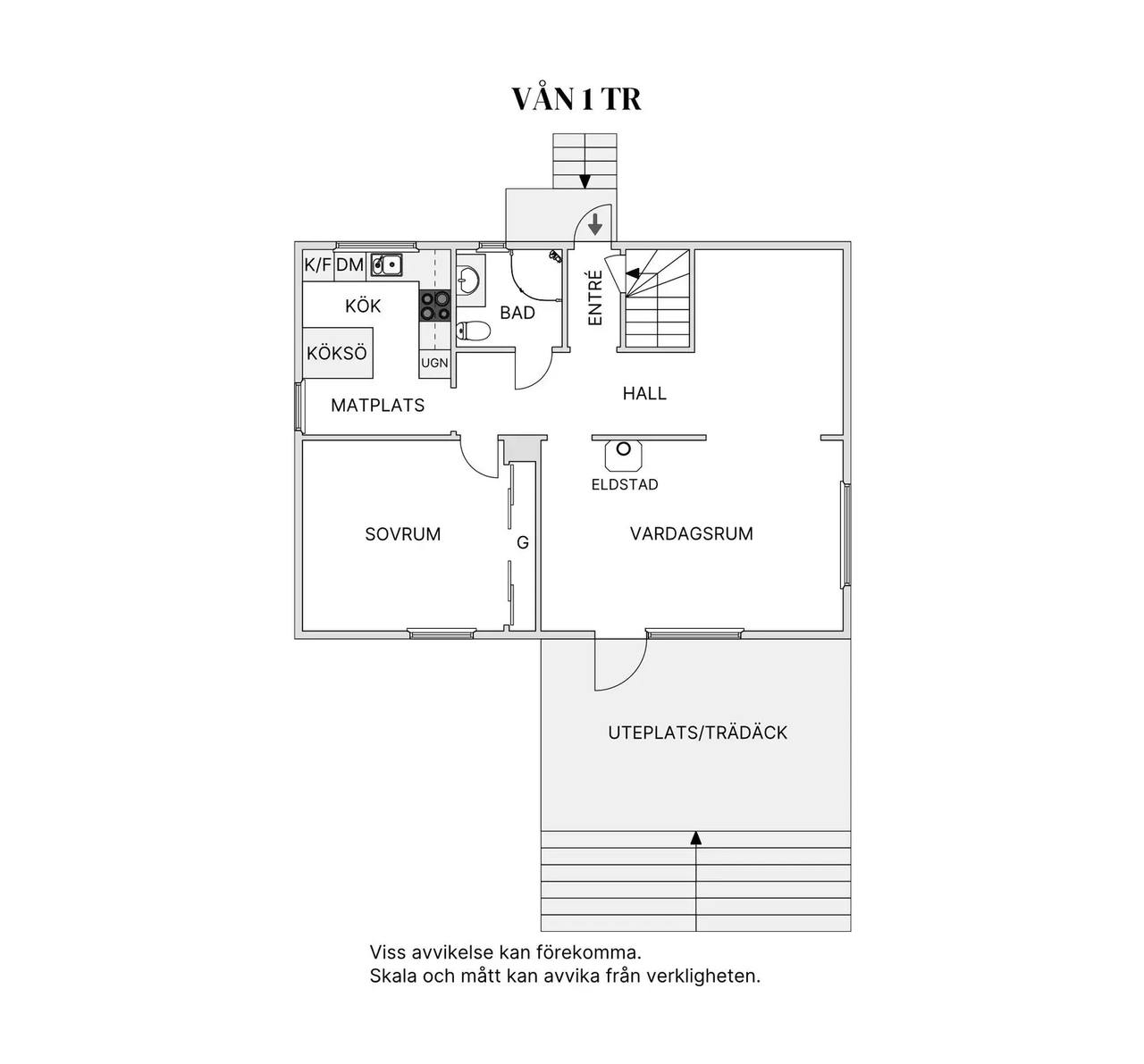 Planritning för Bjuvsleden 35