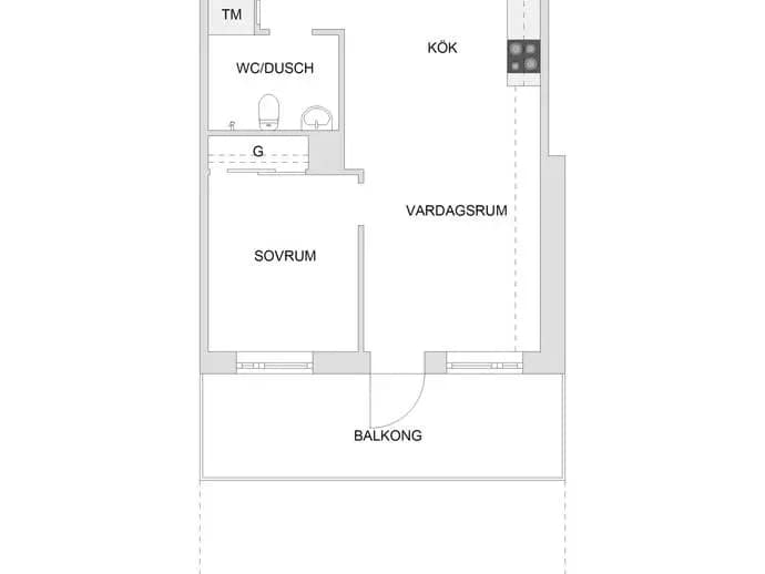 Planritning för Sagoslingan 15