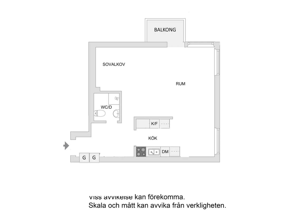 Floor plan for Stamgårdsparken 4