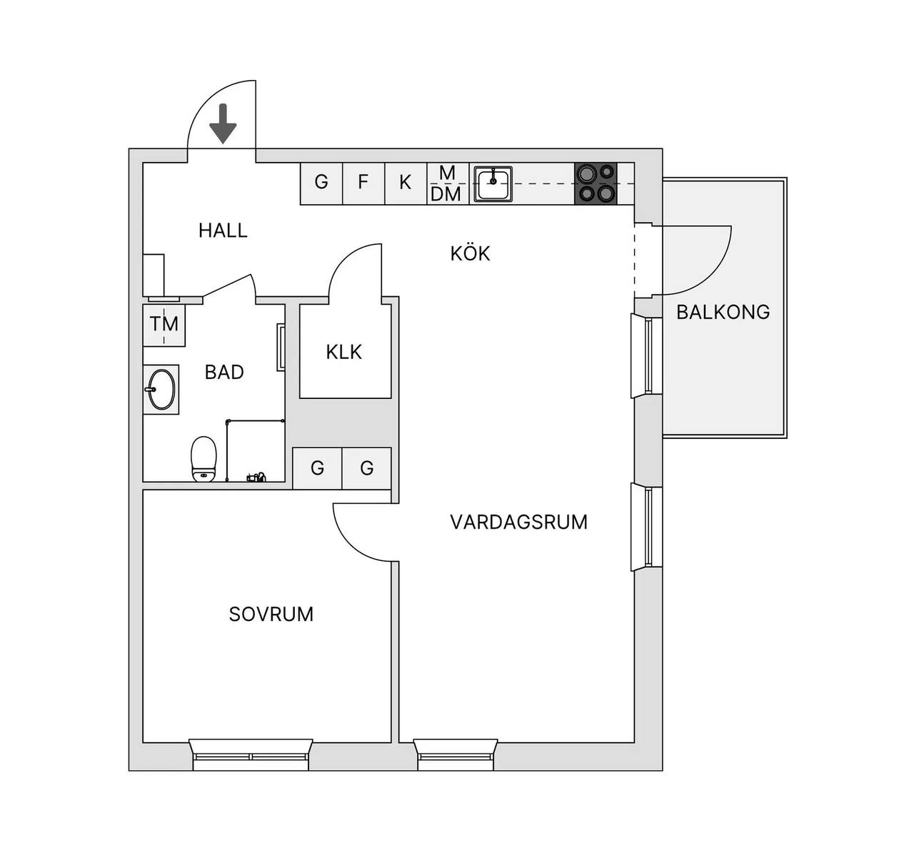 Floor plan for Fisksätravägen 28A, 11404