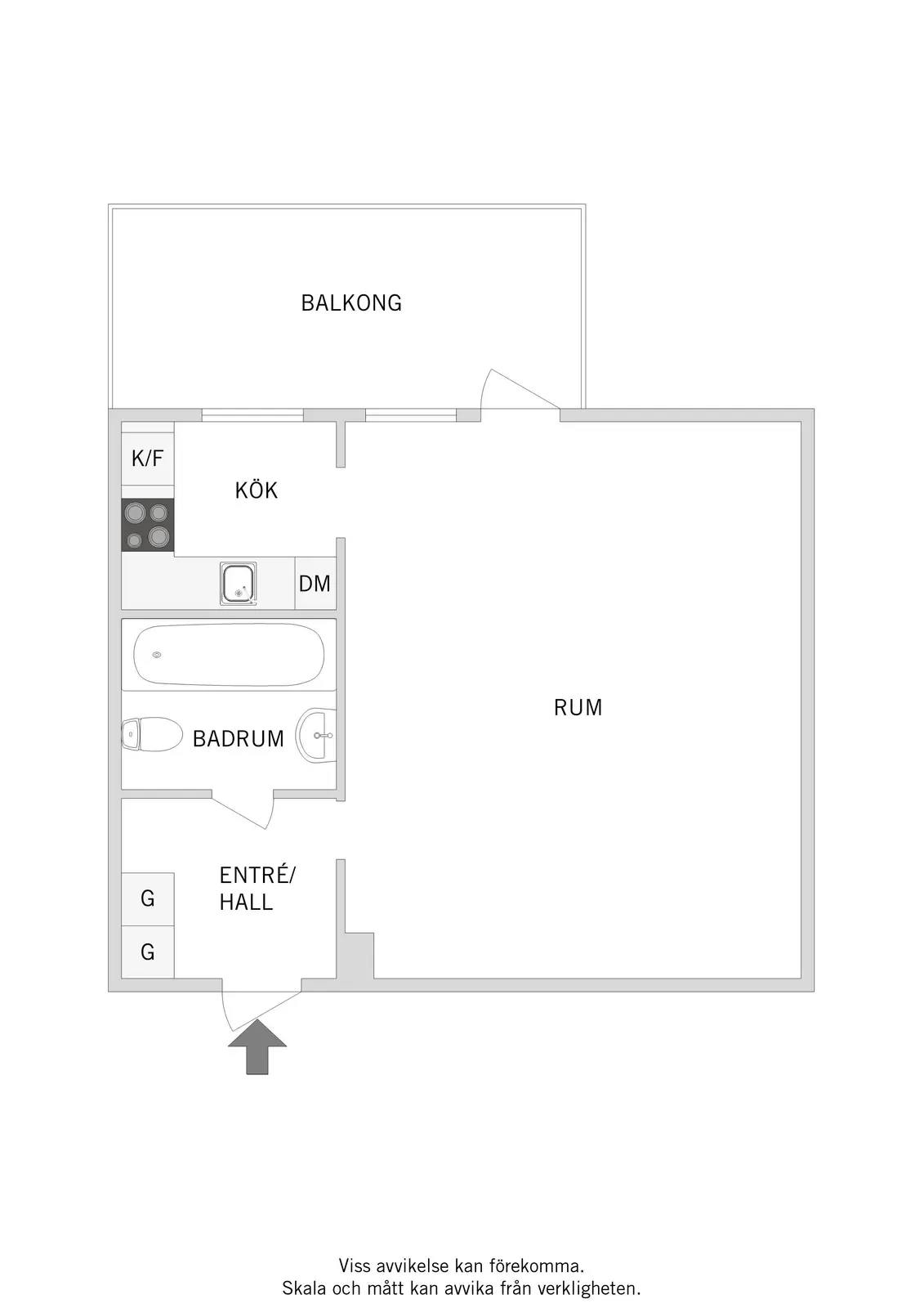Floor plan for Floragatan 4