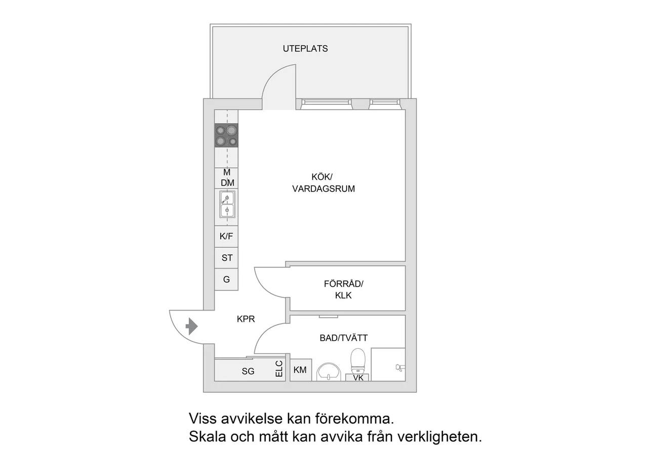 Planritning för Drivbänksvägen 11a