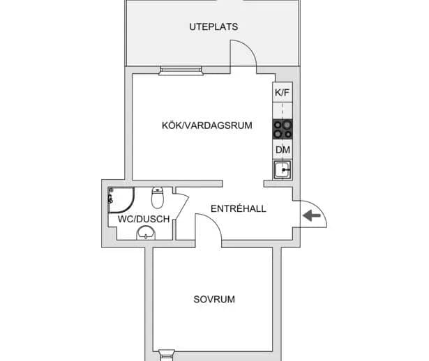 Floor plan for Venngarn 293A