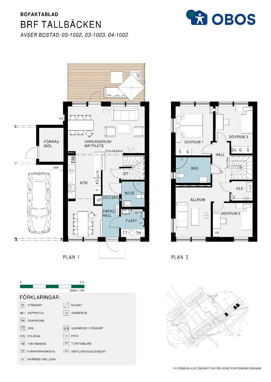 Planritning för Reveljvägen 25