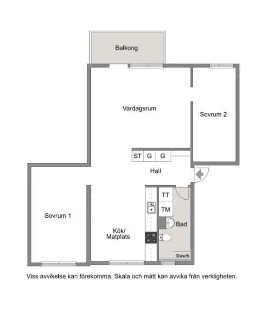 Planritning för Helsingforsgatan 41