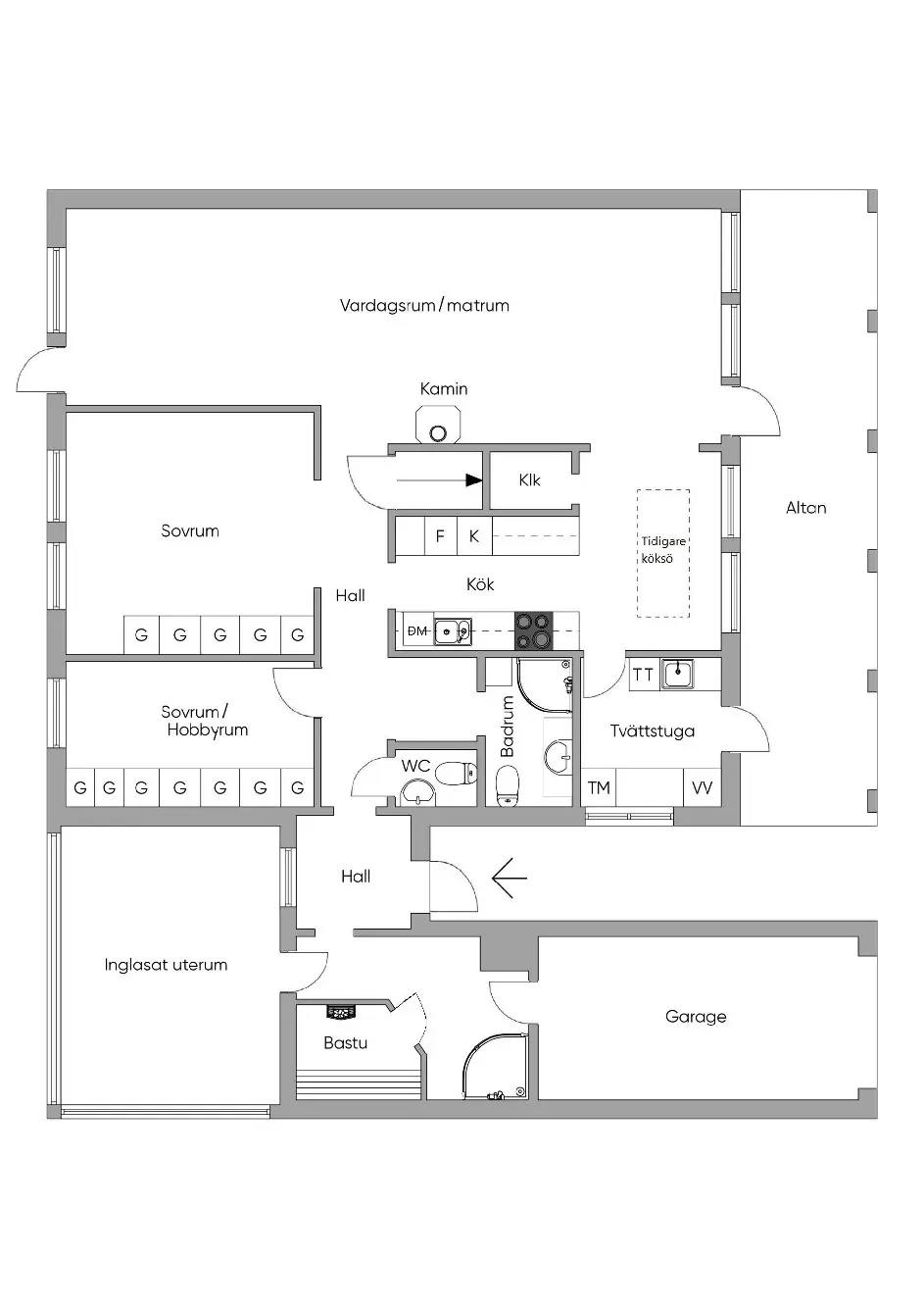 Planritning för Kolonigatan 22