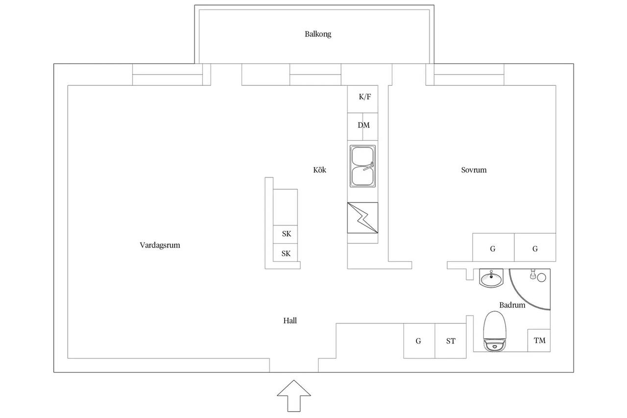 Floor plan for Torstensonsgatan 5
