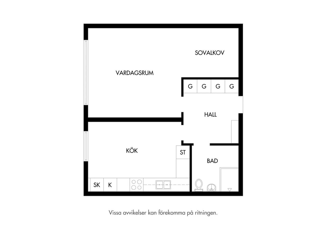 Floor plan for Serenadgatan 30