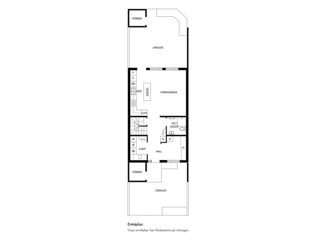 Planritning för Skogsgatan 6