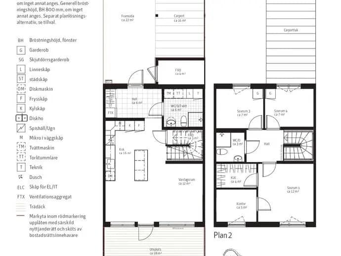 Floor plan for Humlegatan 2R