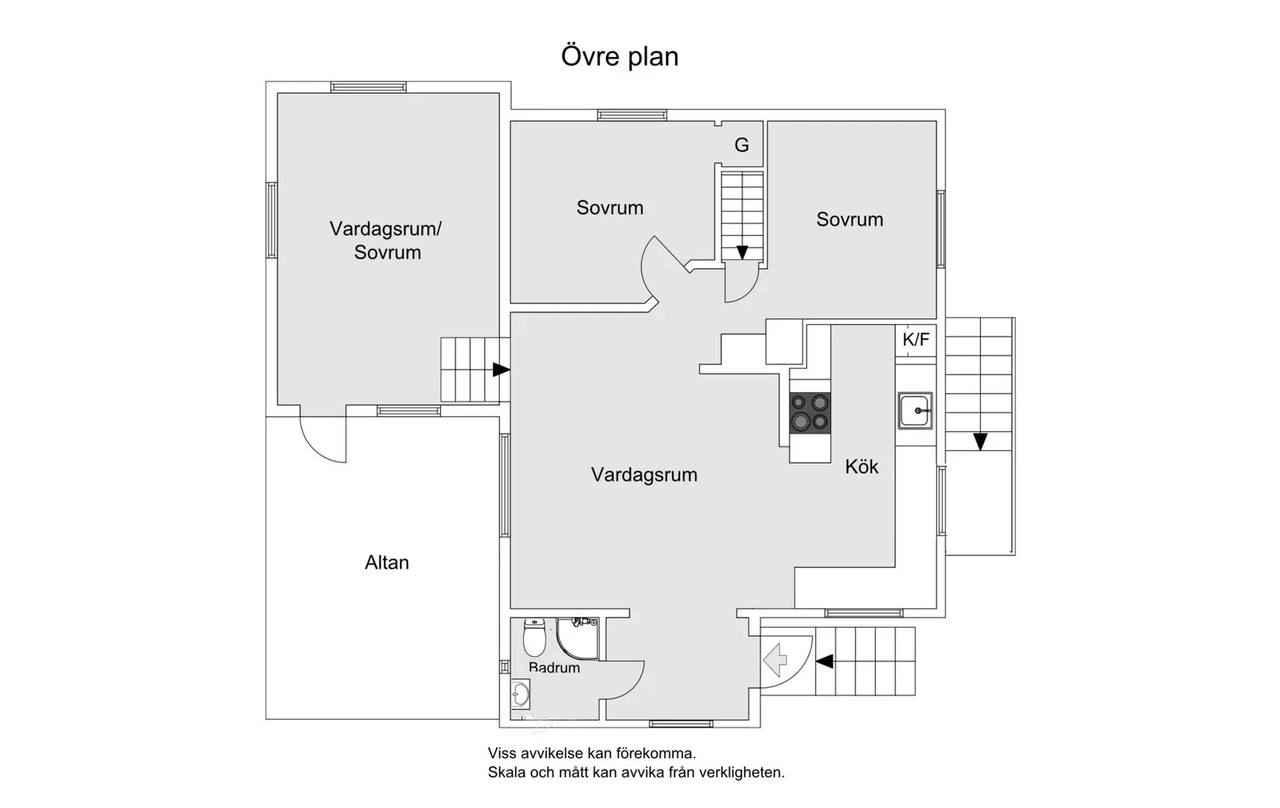 Planritning för Ornögatan 6