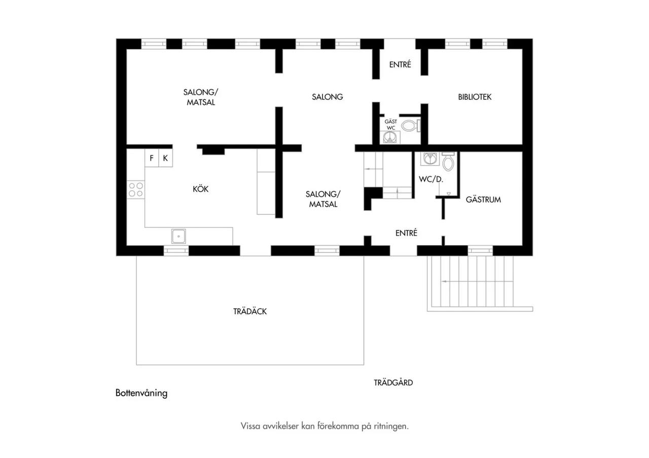 Planritning för Albogatan 18