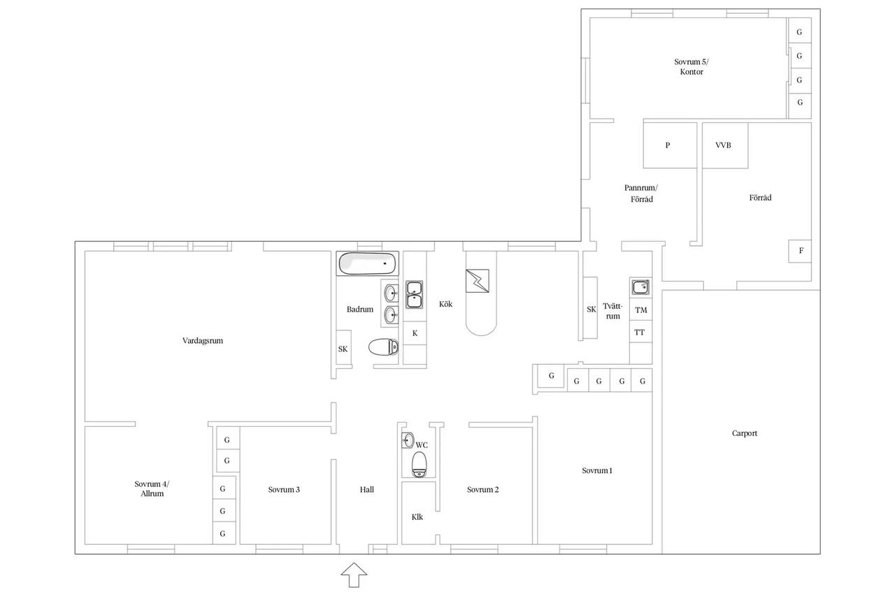 Planritning för Reidarsgatan 6