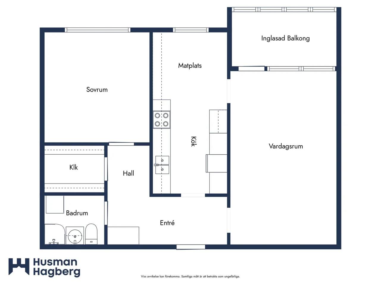 Planritning för Älvgatan 2b