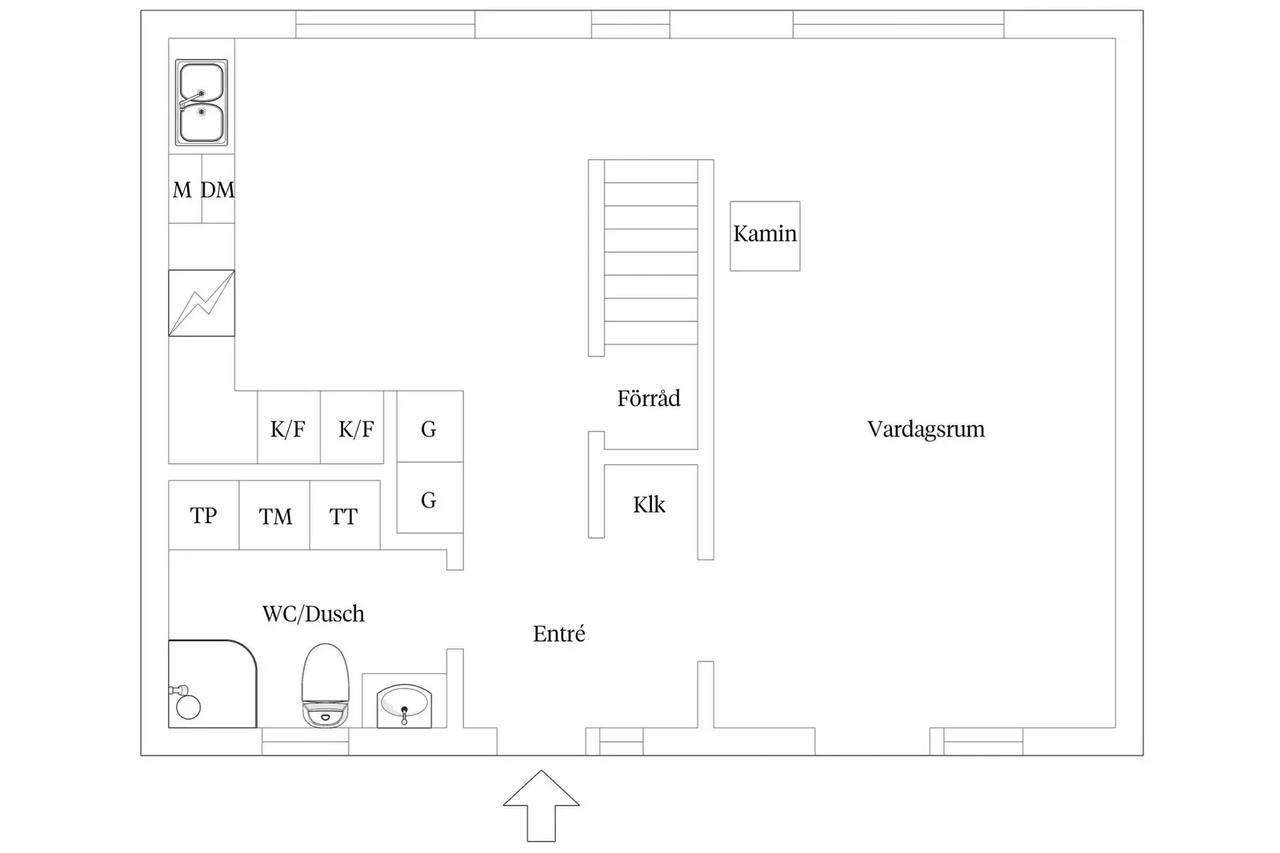 Floor plan for Växthusgatan 11