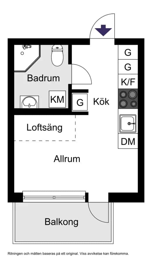 Planritning för Ladugårdsgatan 10