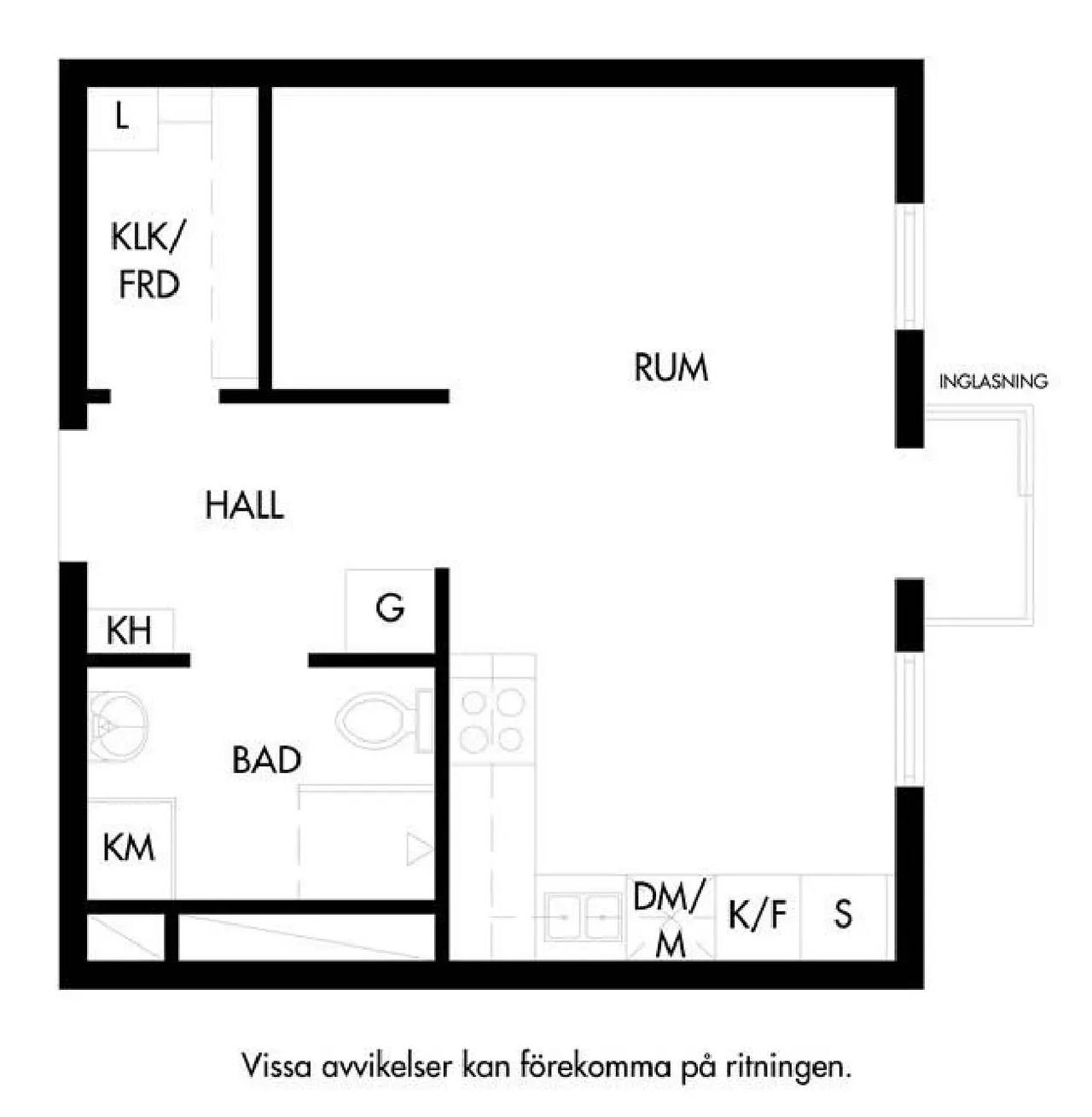 Planritning för Jämtlandsgatan 99, Vån 6 (13065/1505
