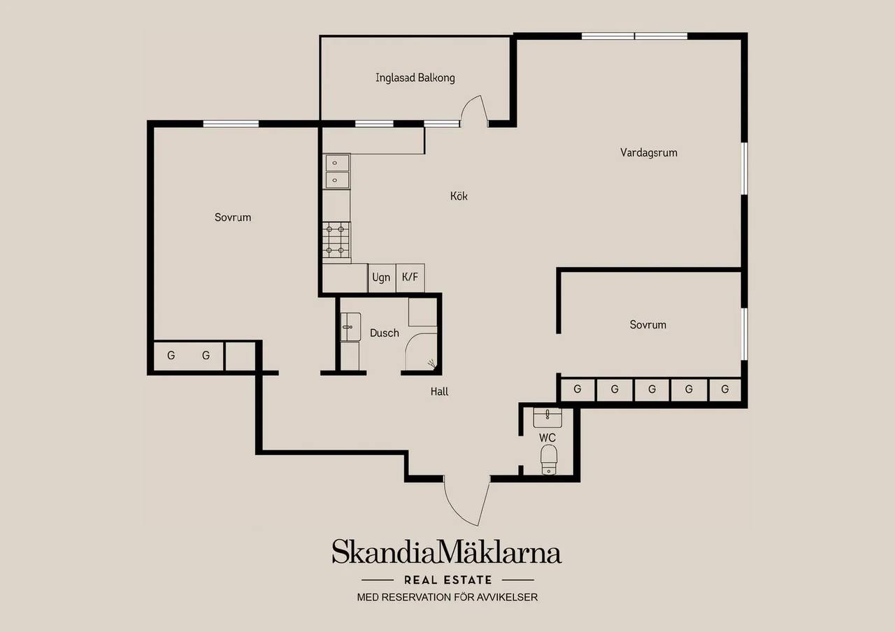 Planritning för Getbergsvägen 7