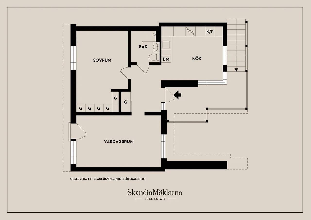 Floor plan for Åbylundsvägen 91