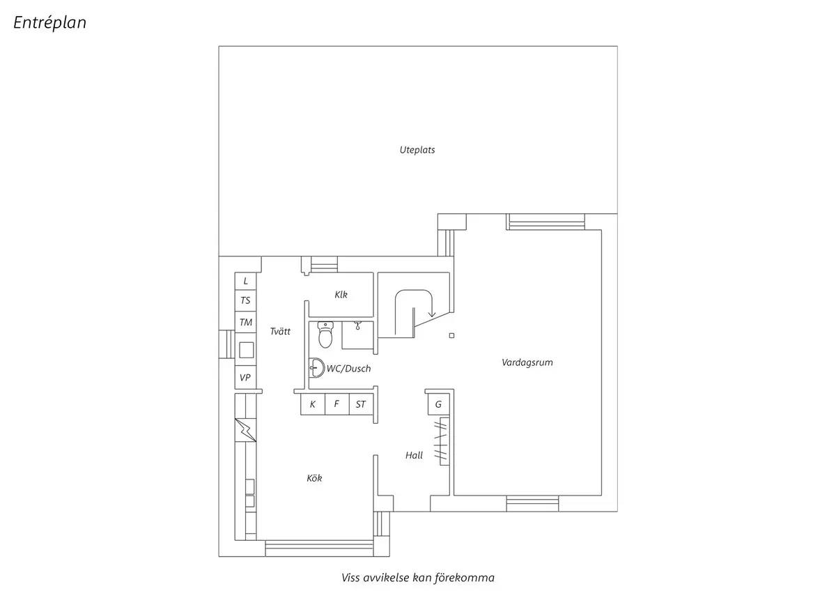 Planritning för Merkuriusgatan 147
