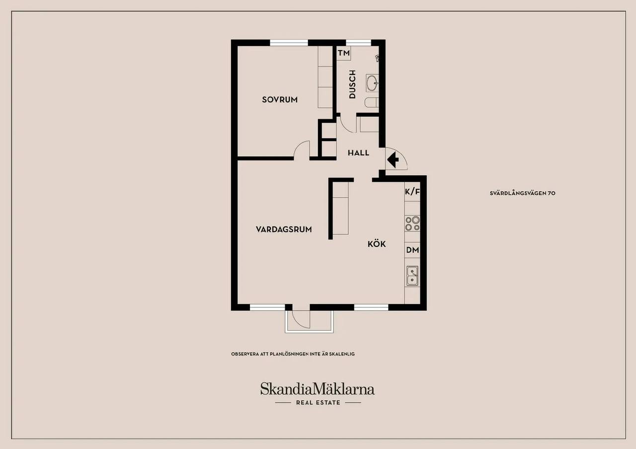 Floor plan for Svärdlångsvägen 70