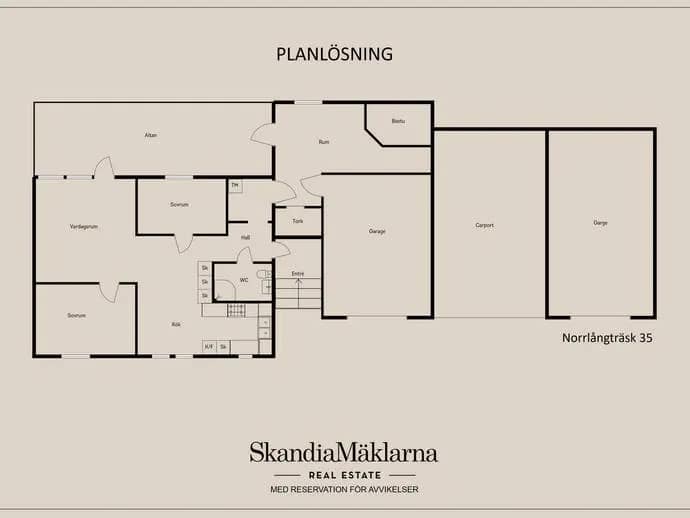 Floor plan for Norrlångträsk 35