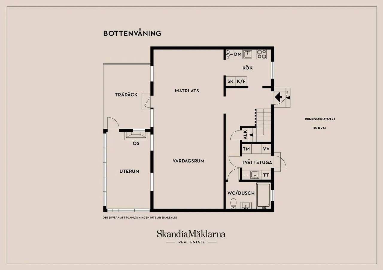 Floor plan for Runristargatan 71