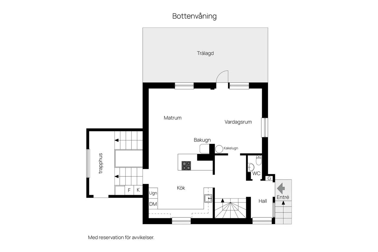 Planritning för Apelgatan 2