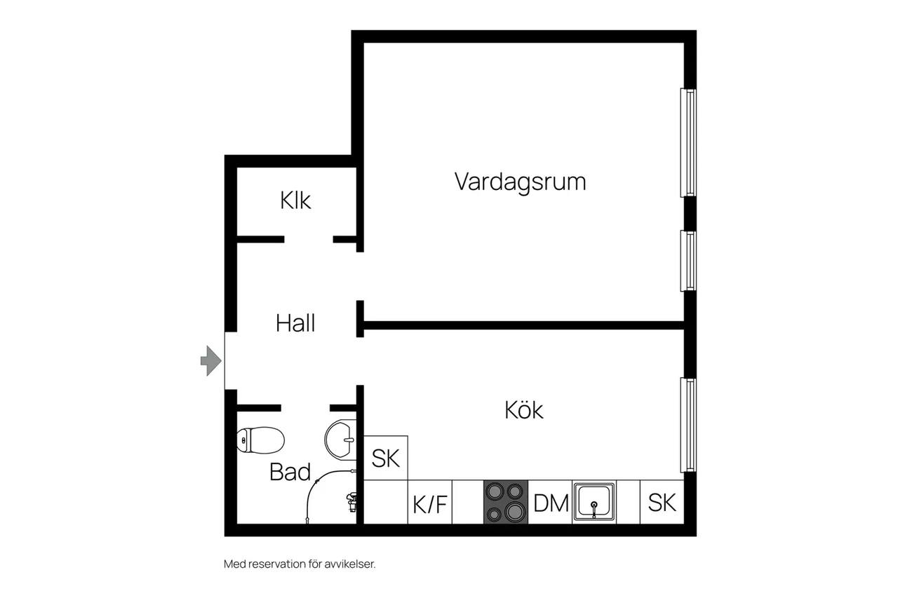 Planritning för Barnhemsgatan 34