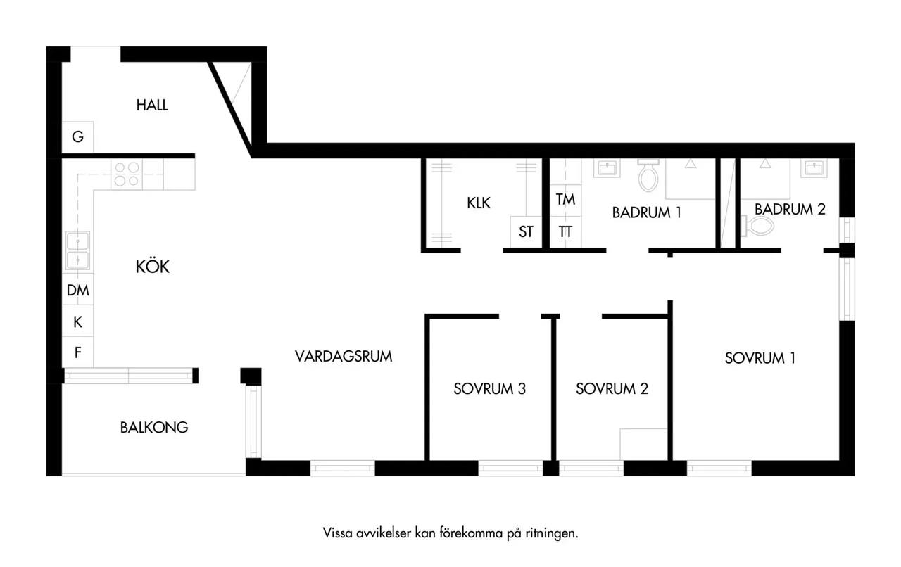 Floor plan for Bures Gata 27