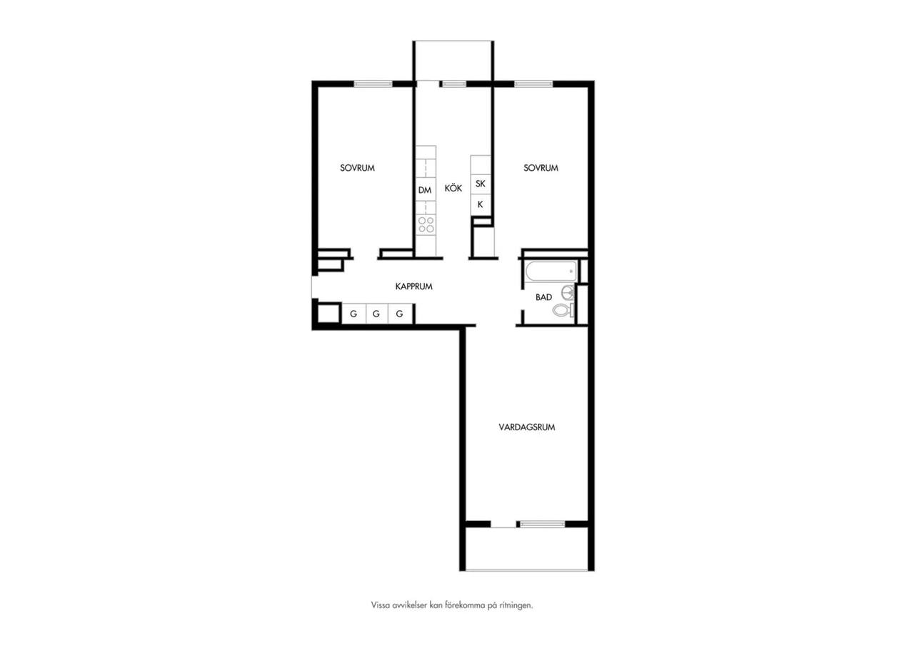 Floor plan for Per Albin Hanssons väg 56A