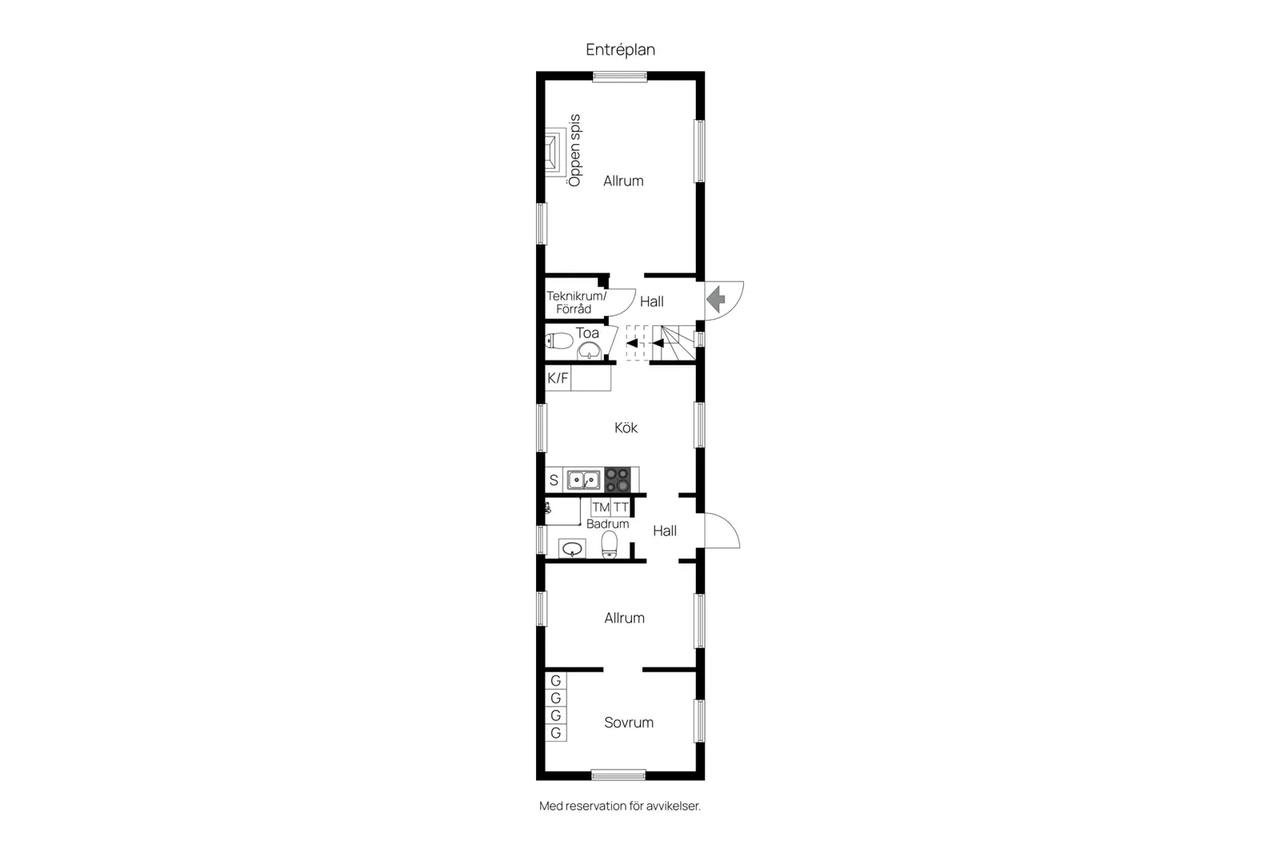Floor plan for Örnahusvägen 156