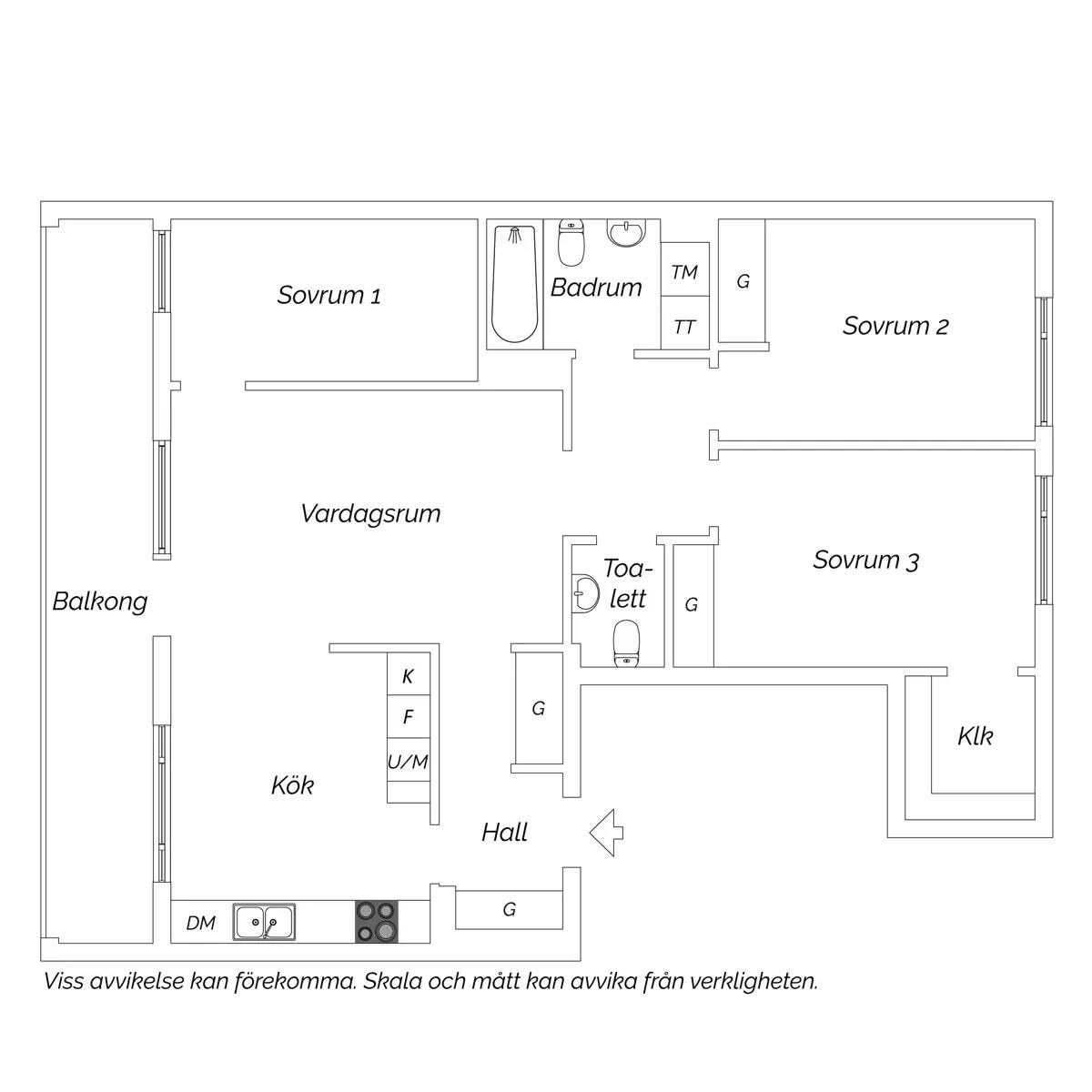 Planritning för Nämndemansgatan 11