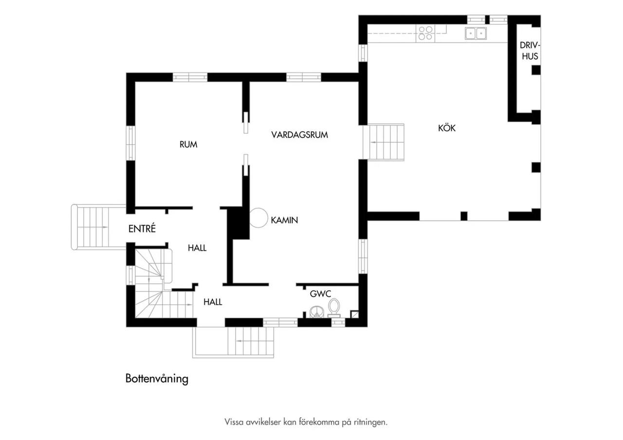 Floor plan for Ringvägen 9