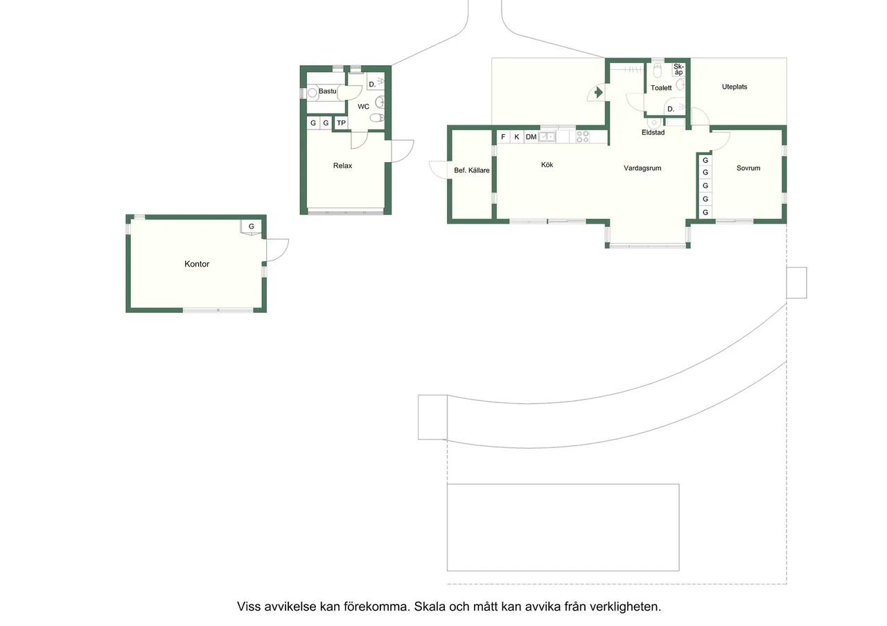 Floor plan for Övre Djupviksvägen 329