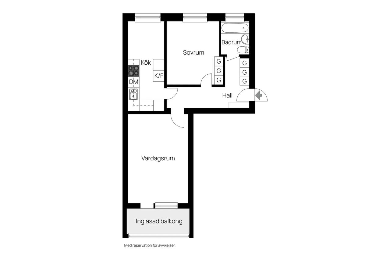 Floor plan for Stenkumlaväg 22